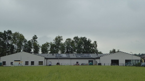 Odnawialne Źródła Energii - budynek handlowy, instalacja fotowoltaiczna 39,75 kWp