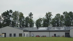 Odnawialne Źródła Energii - budynek handlowy, instalacja fotowoltaiczna 39,75 kWp